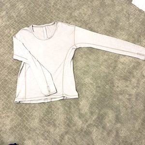 Lululemon brown long sleeve t-shirt sz 6
